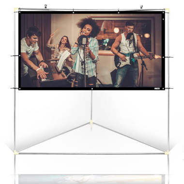 BestOffice Outdoor Portable Projector Screen & Reviews - Wayfair